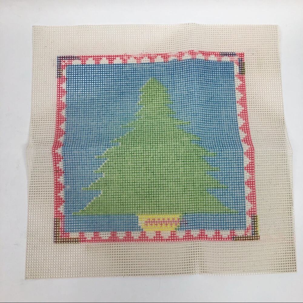 Vintage 1990s 3D Needlry Christmas Tree 1991 - Picture 7 of 7